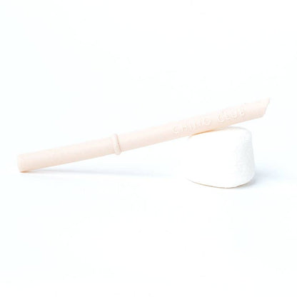 Single Silicone Straw  - pick your colour: Bright pink
