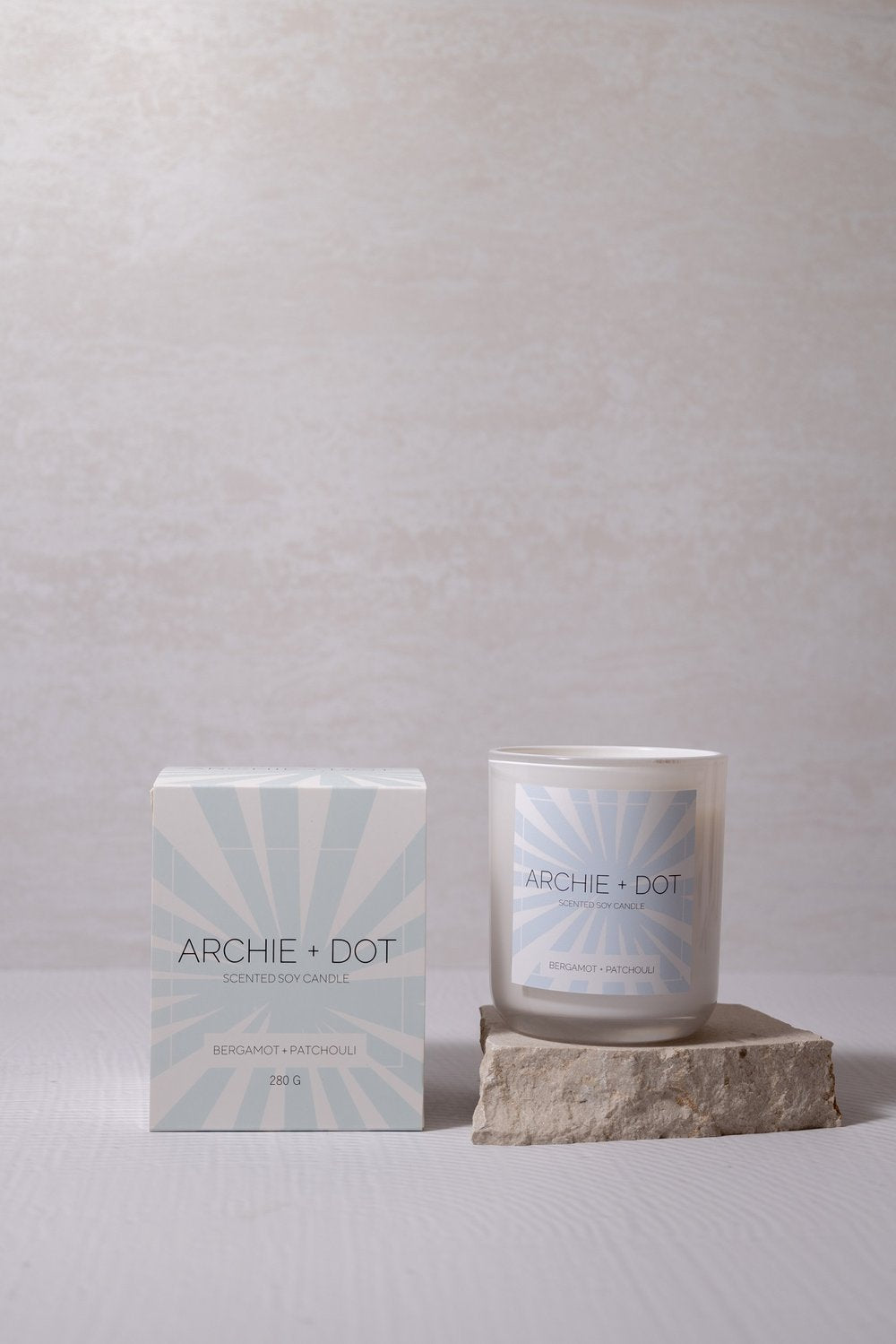 Bergamot + Patchouli Soy Candle