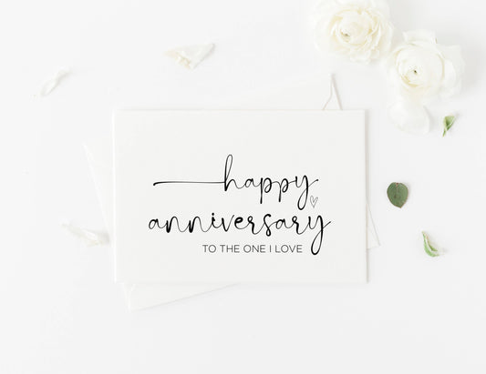 Anniversary Card for Boyfriend, Husband, Wife I Love You: Champagne