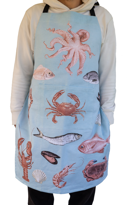 Apron (Heavy Drill) - Fisherman Basket