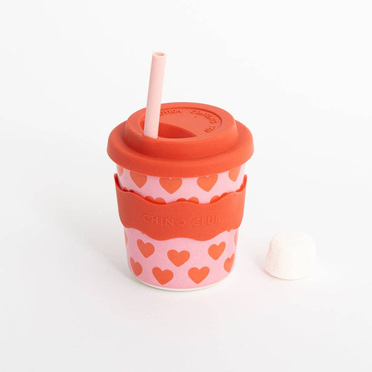 Hearts Kids Keep Cup 8 oz