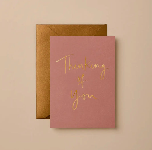 Thinking of you card