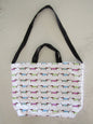 Cotton Tote Bag - Sausage Dogs