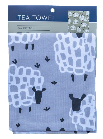Tea Towel - Grey Sheep: Hangsell (Carded)