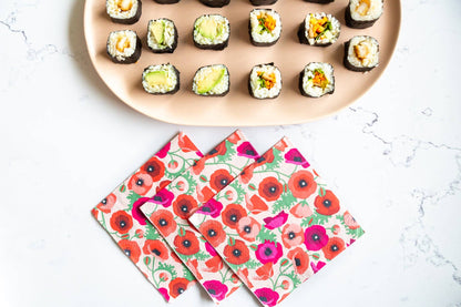 Paper Napkins - Poppies