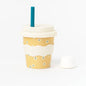 Yellow Daisy Babychino Cup 4 oz