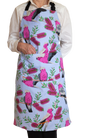 Apron (Heavy Drill) - Blue Galah