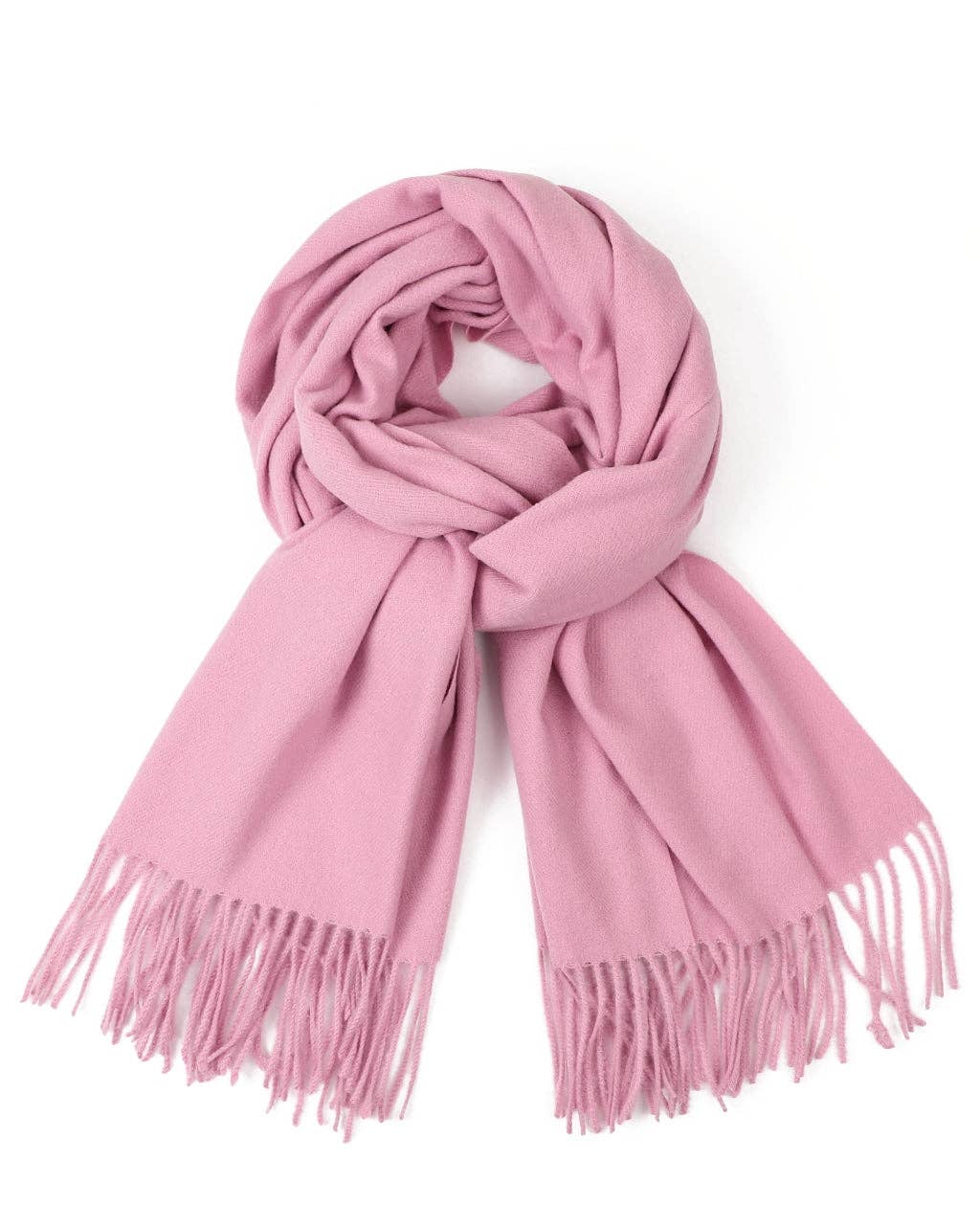 Winter Basics Scarf - Light Pink