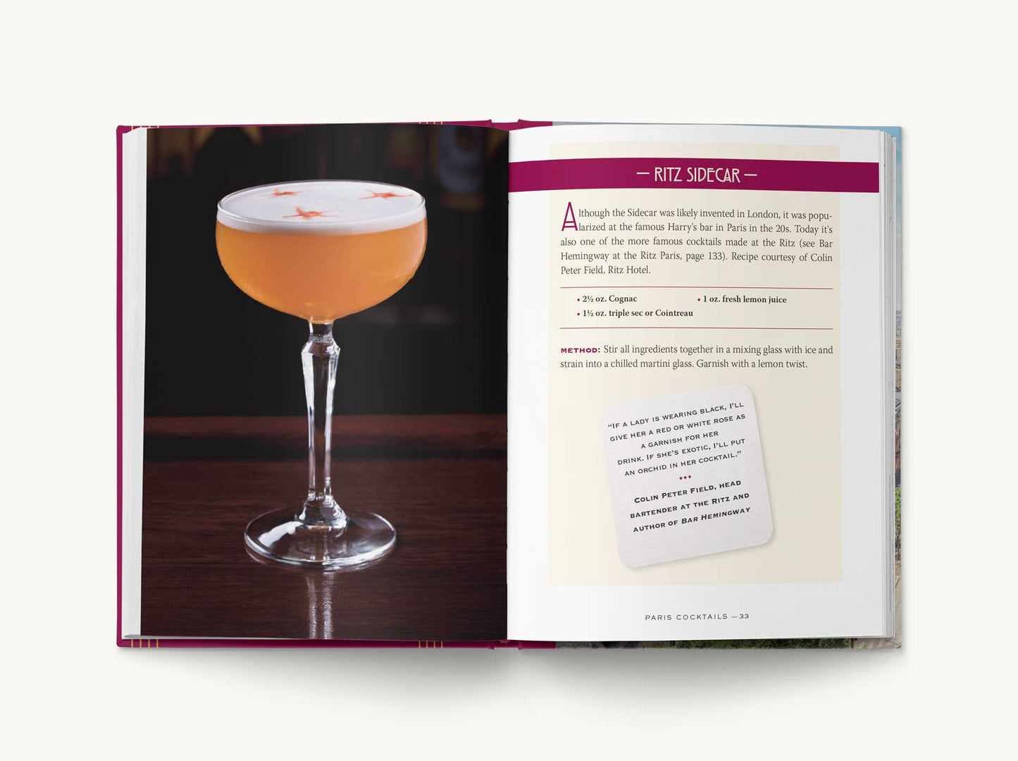 PARIS COCKTAILS
