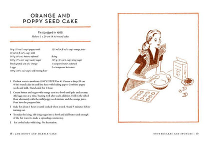 JAM DROPS AND MARBLE CAKE
