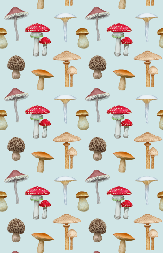 Tea Towel - Mushrooms
