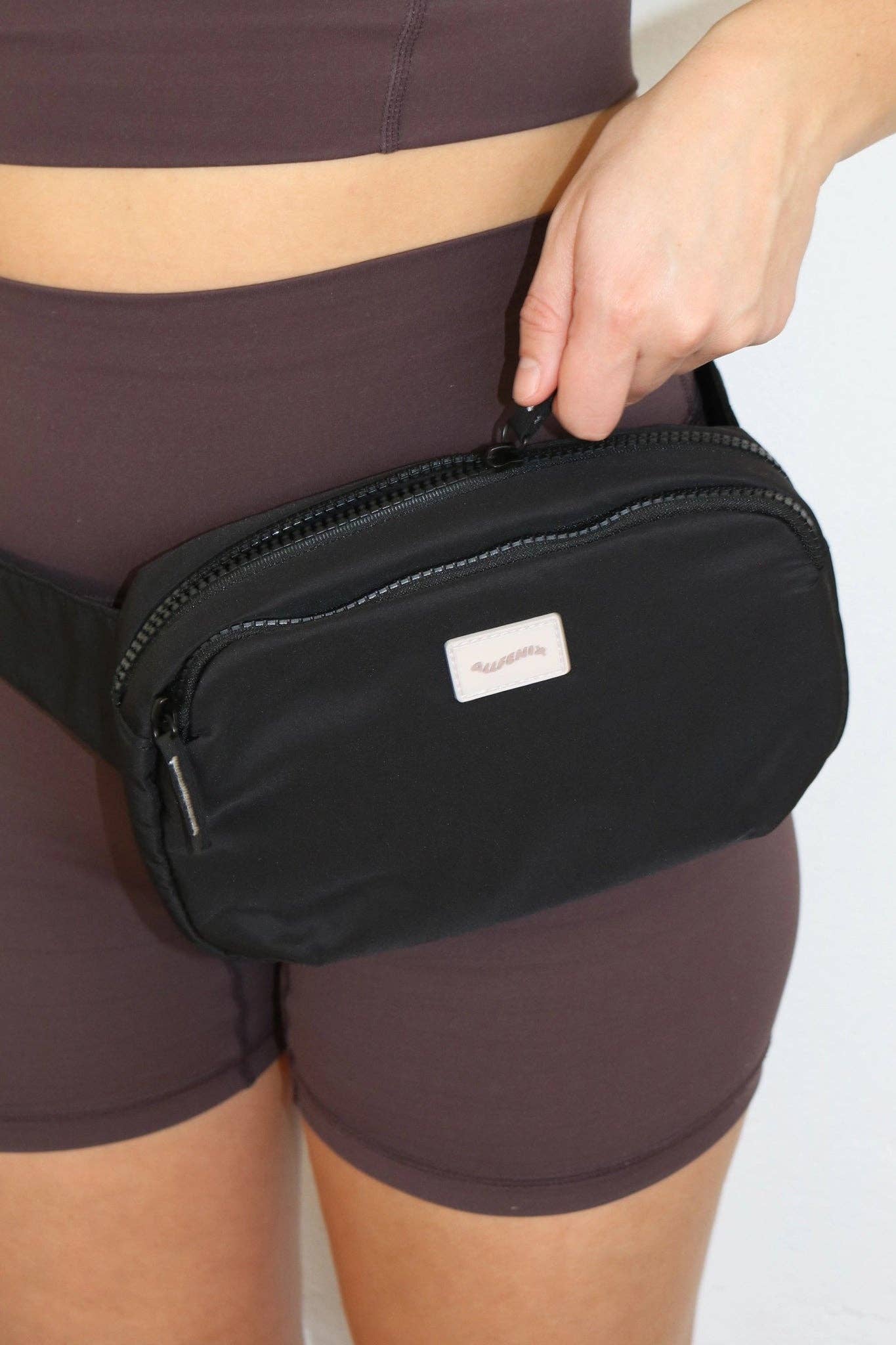 Active Waist Bag (Black): Black