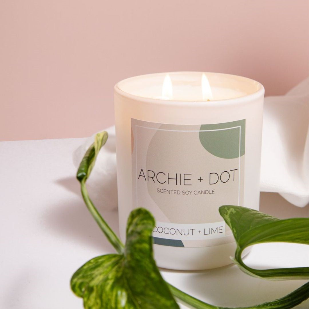 Coconut + Lime Soy Candle