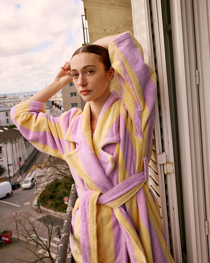 Hommey Robe - Sundae Stripes L / XL