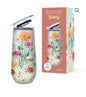 Bevvy Double Bubbly Walled Cup - SUMMER POPPIES