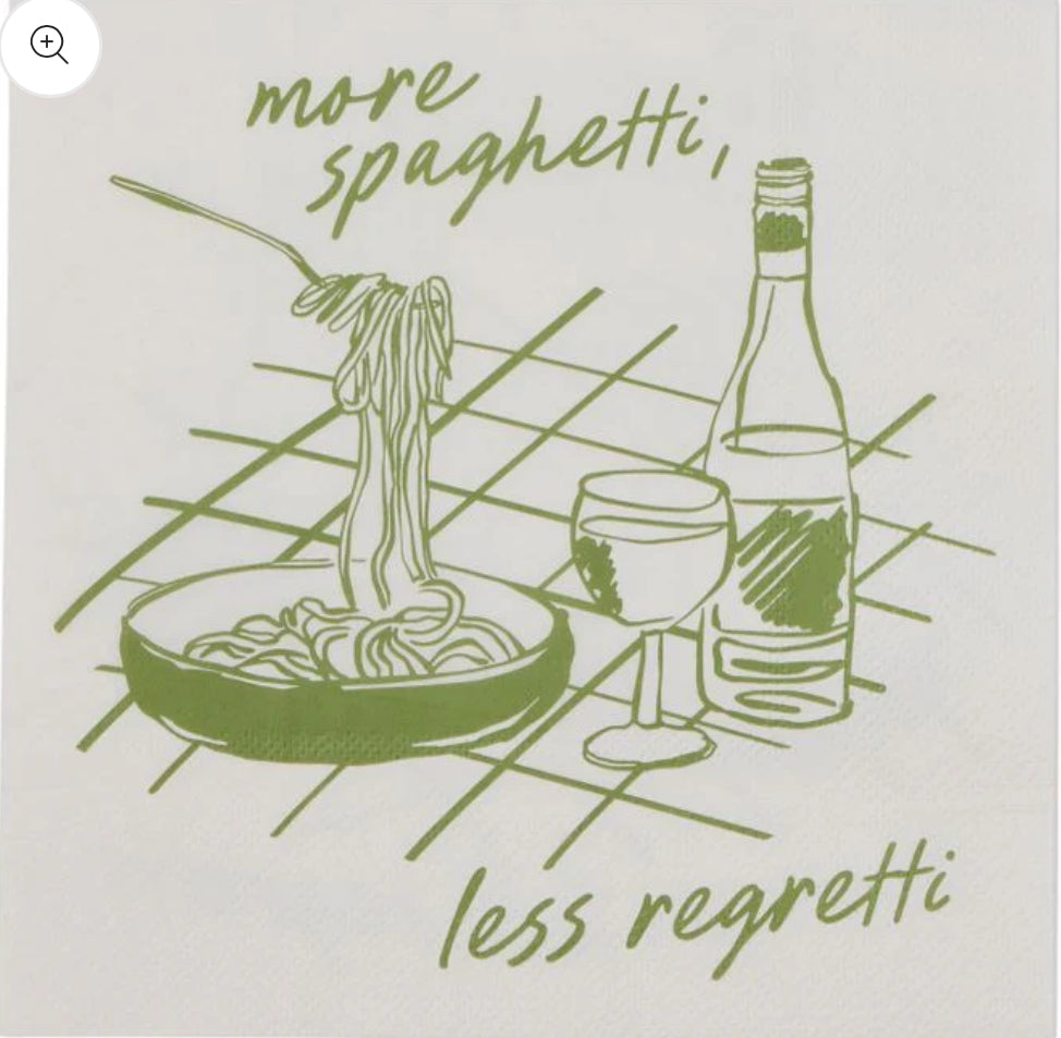 More Spaghetti Napkins