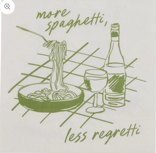 More Spaghetti Napkins