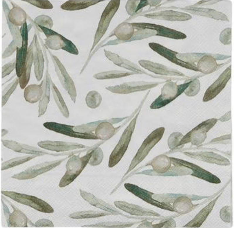 Olive green Napkins