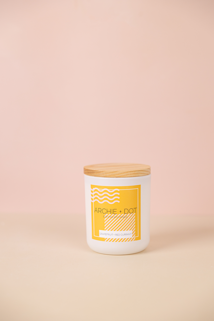 Grapefruit + Red Currant Soy Candle