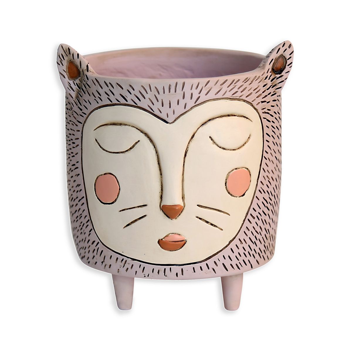 PURRS  CAT PLANTER - LARGE