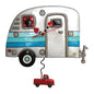 CLOCK - HAPPY CAMPER