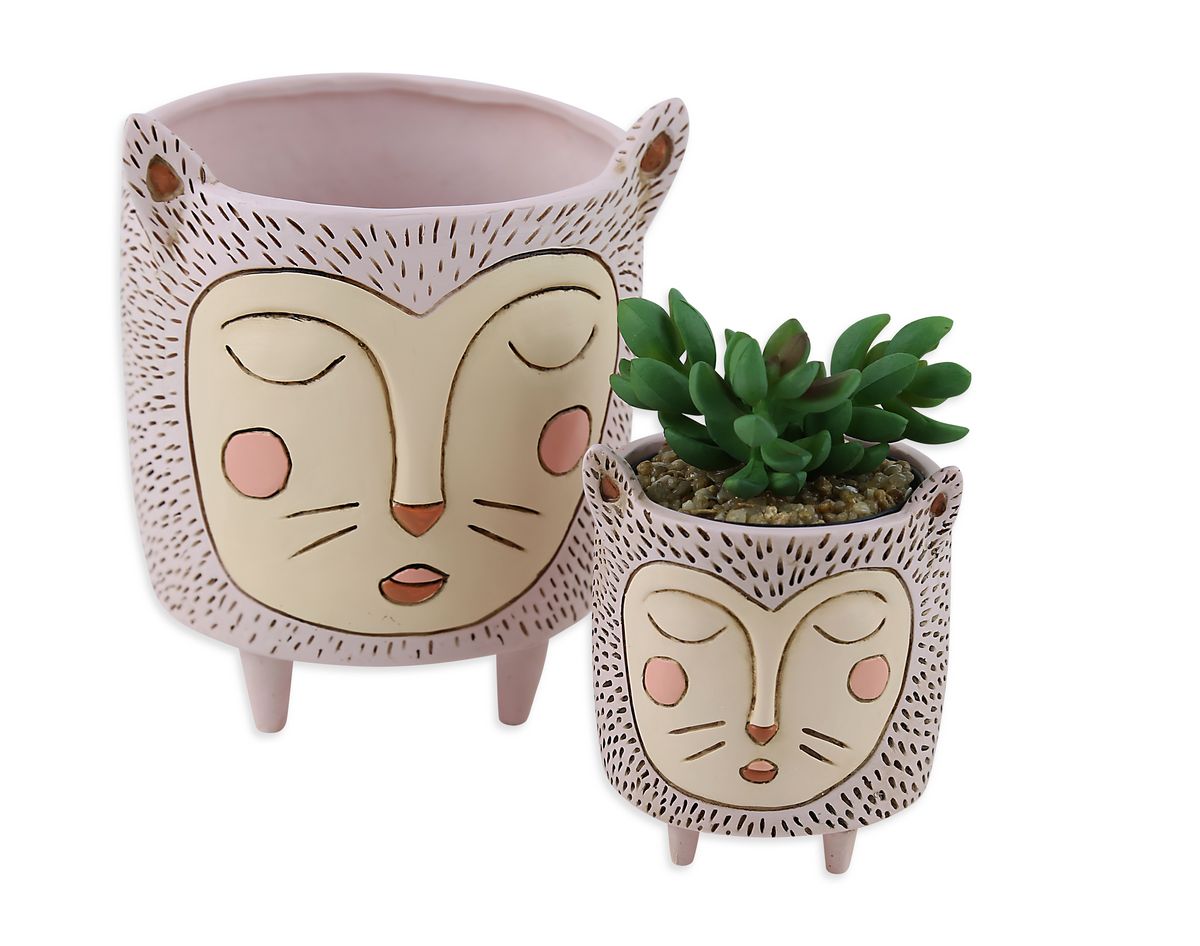 PURRS  CAT PLANTER - LARGE