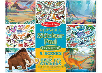 Reusable Sticker Pad - PREHISTORIC