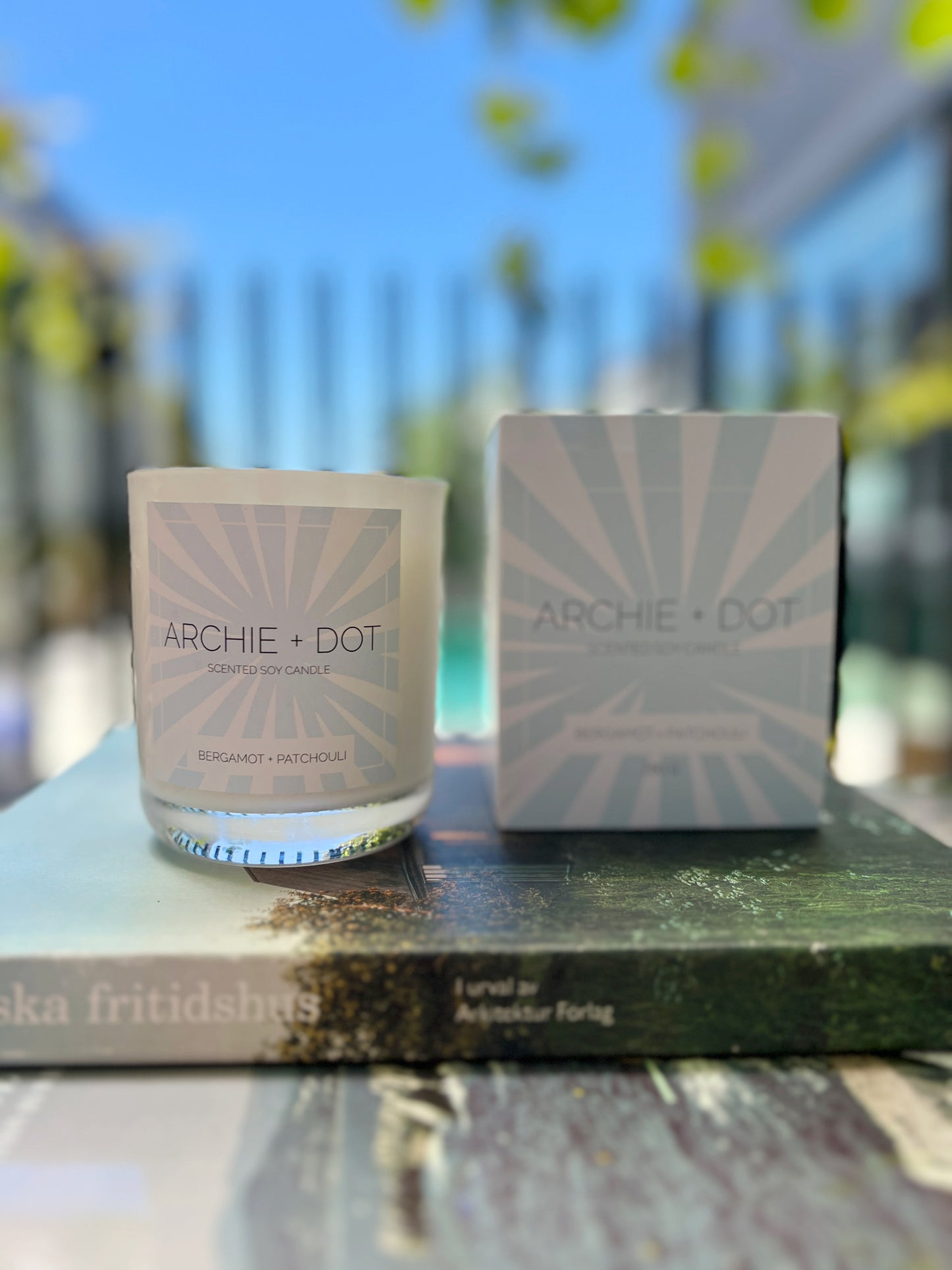 Bergamot + Patchouli Soy Candle