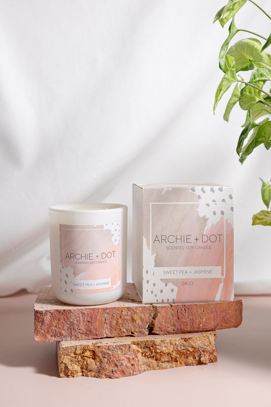 Sweet Pea Soy Candle