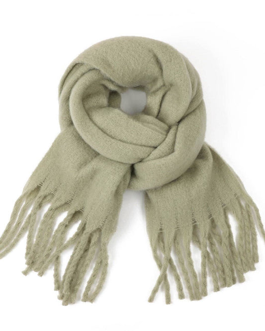 The Everyday Winter Scarf - Light Sage