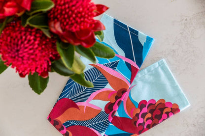 Tea Towel - Waratah: Hangsell