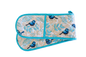 Double Oven Glove - Blue Wren