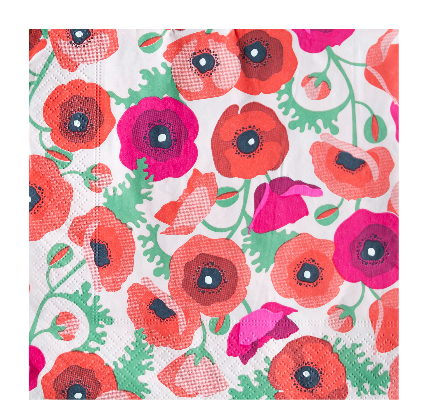 Paper Napkins - Poppies