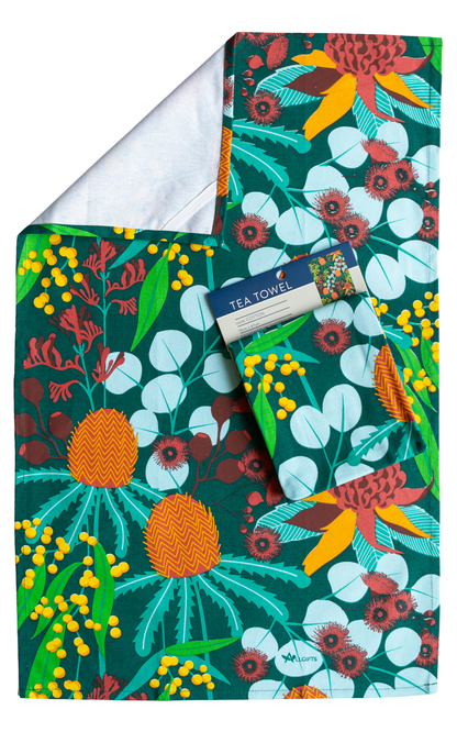 Tea Towel - Australian Botanicals