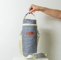 Wine Cooler Bag - Denim Stripe