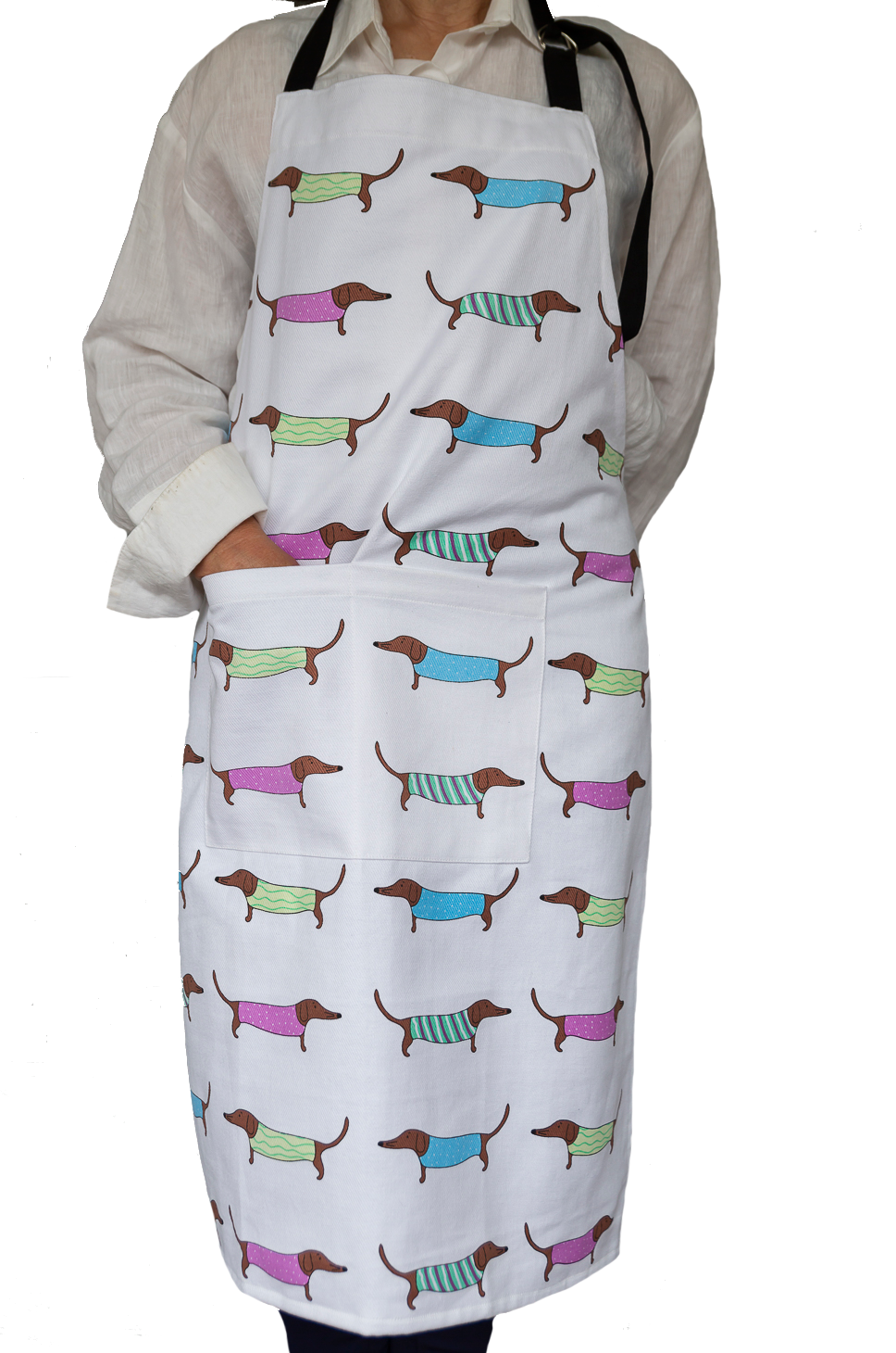 Apron (Heavy Drill) - Sausage Dogs