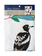 Tea Towel - Magpies: Hangsell (Carded)