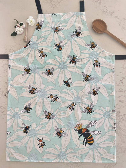 Apron (Heavy Drill) - Flower Bees