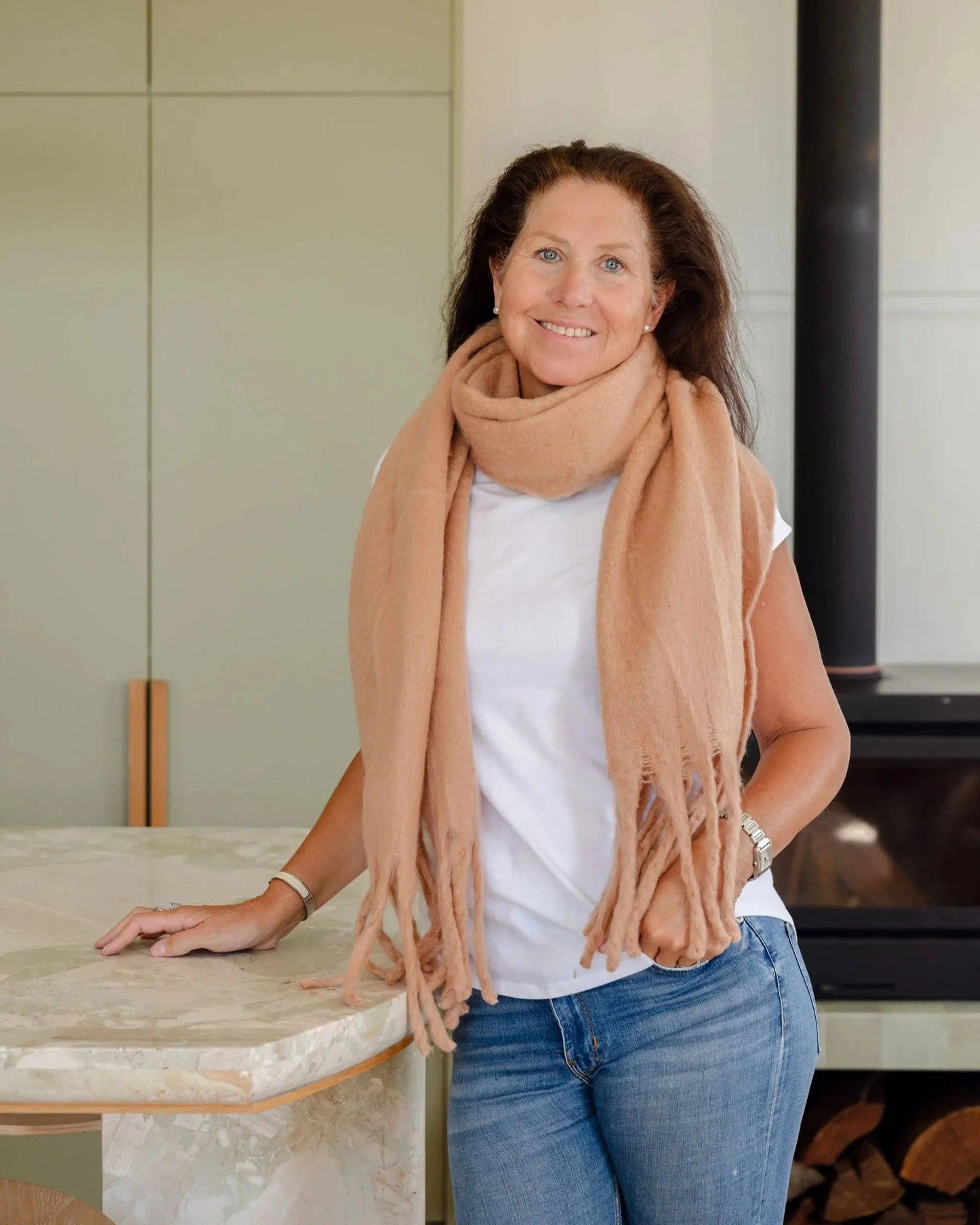 The Everyday Winter Scarf - Caramel