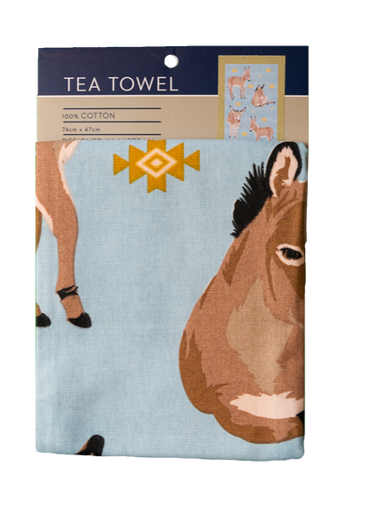 Tea Towel - Donkey: Hangsell (Carded)
