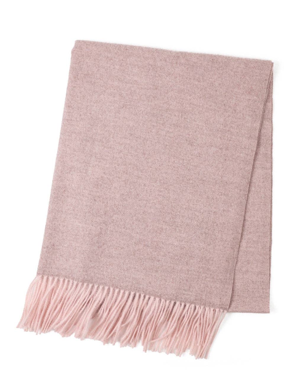 Winter Basics Scarf - Beige/Pink