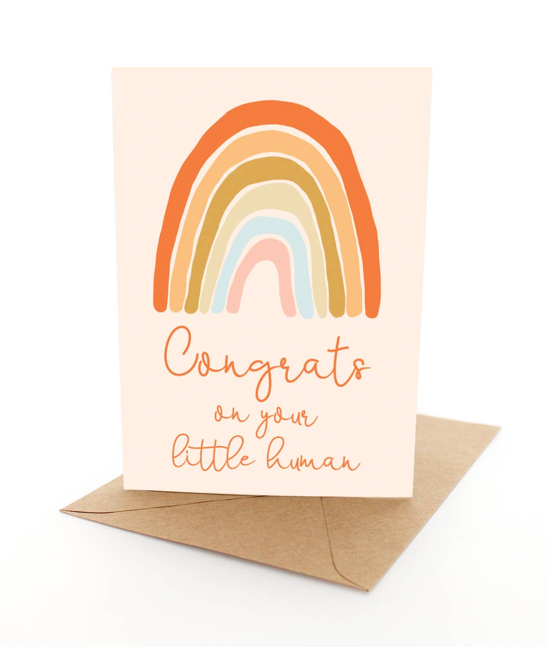 Earth Rainbow Congrats - Greeting Card