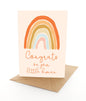 Earth Rainbow Congrats - Greeting Card