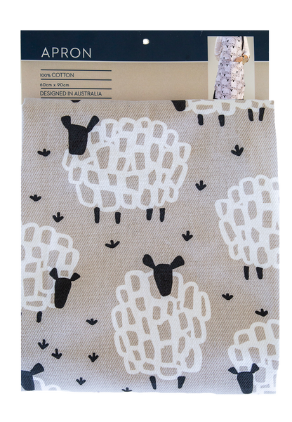 Apron (Heavy Drill) - Grey Sheep
