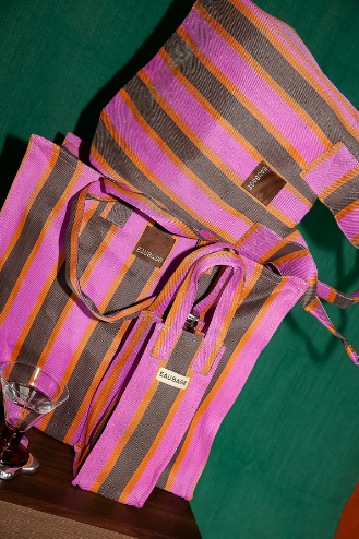 Wine - Fuchsia & Chocolate
