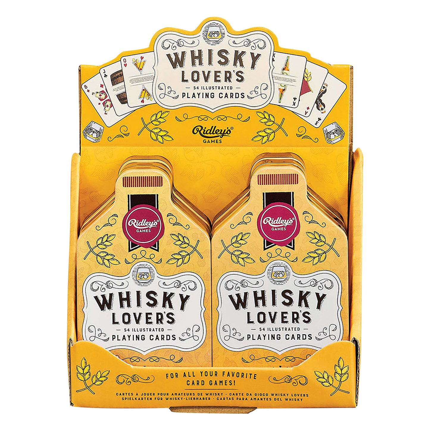 WHISKY LOVERS PLAYING CARDS