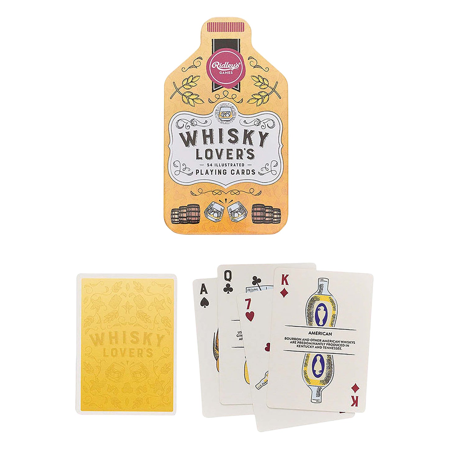 WHISKY LOVERS PLAYING CARDS