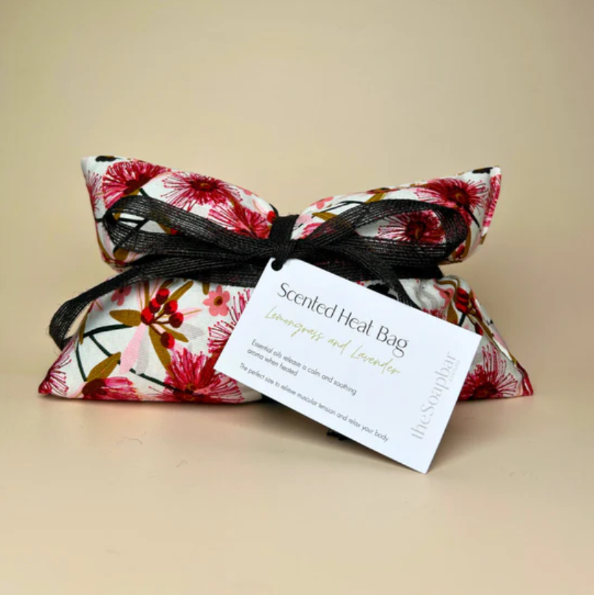 SOAP BAR - HEAT BAG SCENTED  RED FLOWERS