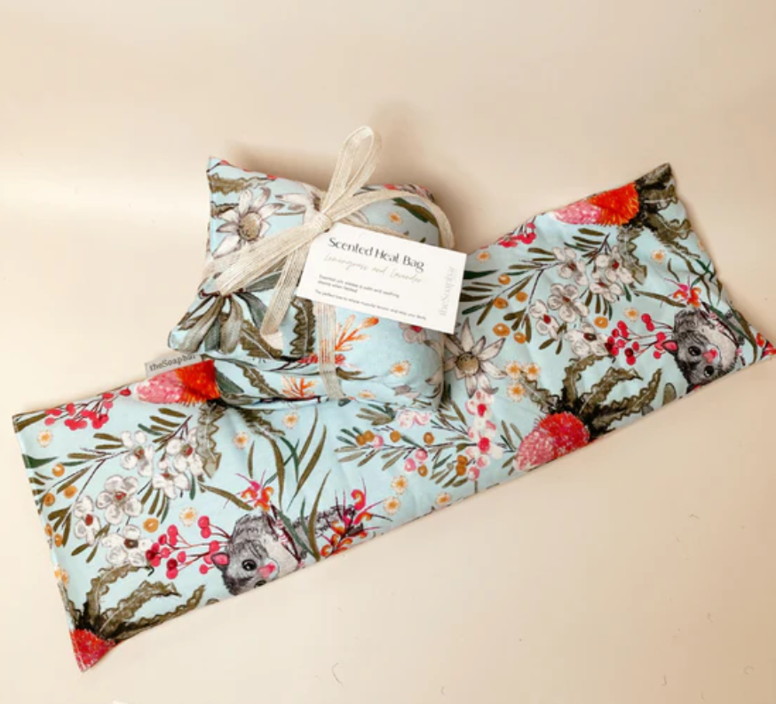 SOAP BAR - HEAT BAG SCENTED FLORA & FAUNA BLUE