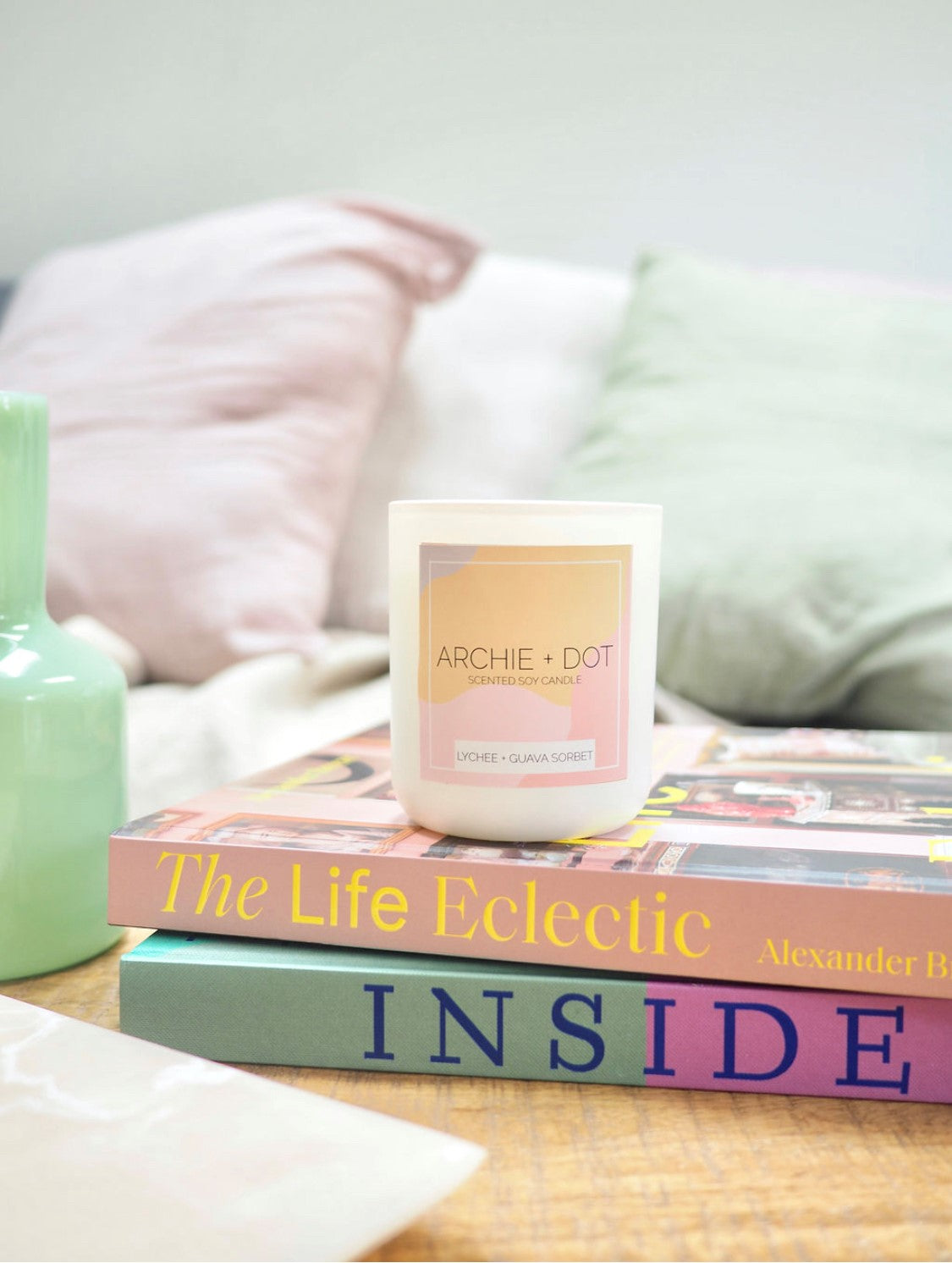 Lychee + Guava Soy Candle